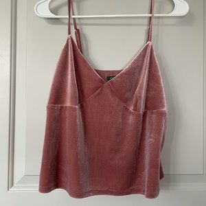 Target Pink satin tank